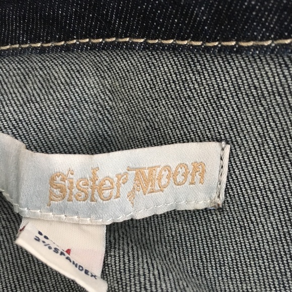 Sister Moon Denim Jacket, M - Picture 7 of 8